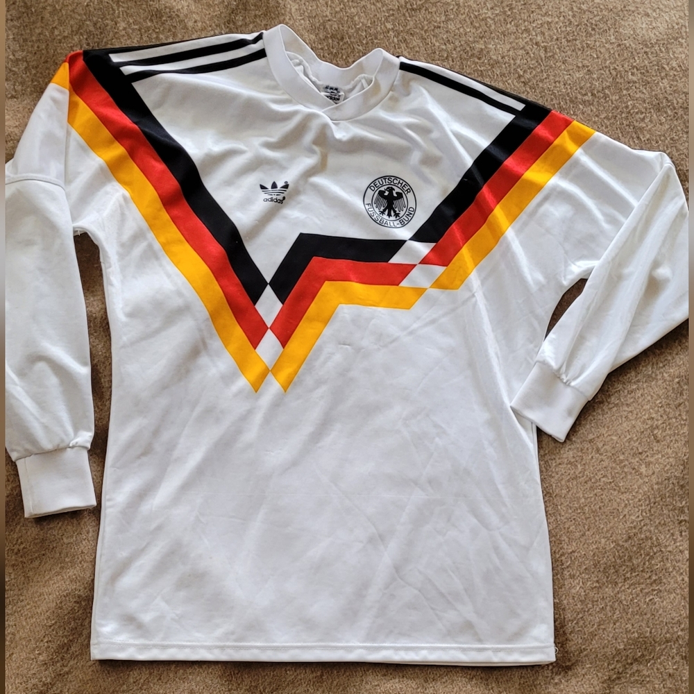 Vintage 1980s Adidas German Soccer Longsleeve